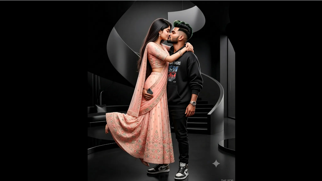 Couple Kissing AI Prompt