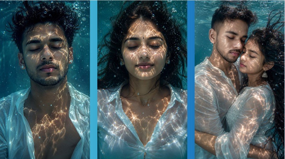 Instagram Viral Aesthetic Underwater Photo AI Prompt
